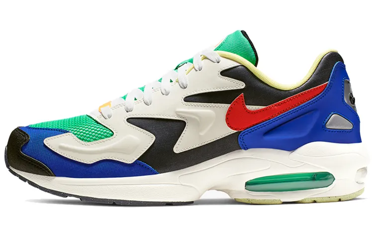 Nike Air Max2 Light Dark Obsidian Sail Racer Blue