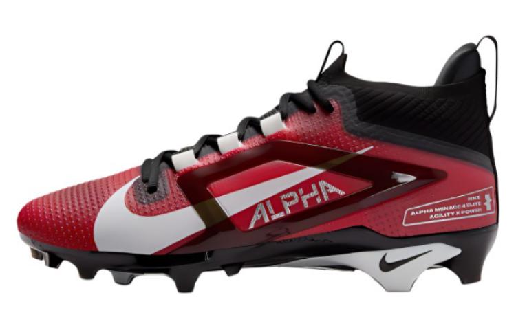 Nike Alpha Menace 4 Elite University Red Team Red Black White