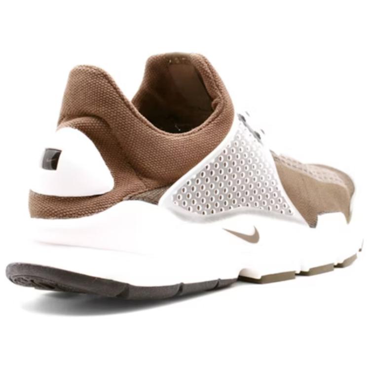 Мужские кроссовки Fragment Design x Nike Sock dart (коричневые) — фото 4
