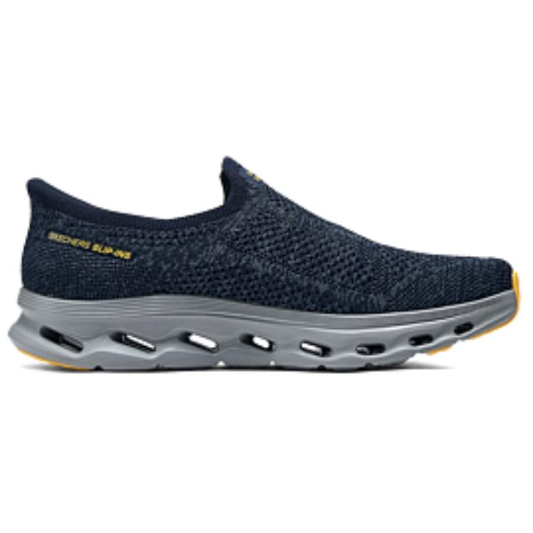 Skechers MEN’S GO WALK Abrasion Resistant Low top Casual Shoes Men’s Blue