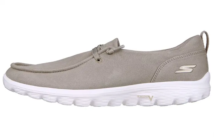 Skechers GO WALK 2 Casual Shoes Women's Low Top Taupe