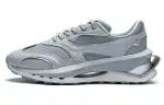 Li Ning Slip Resistant Abrasion Resistant Slip Resistant Abrasion Resistant Low top Casual Shoes Men's Silver