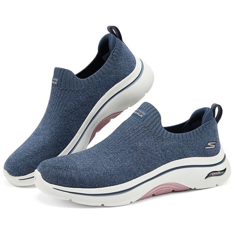 Skechers GO Walk Arch Fit 2.0 Abrasion Resistant Low top Casual Shoes Women’s Blue