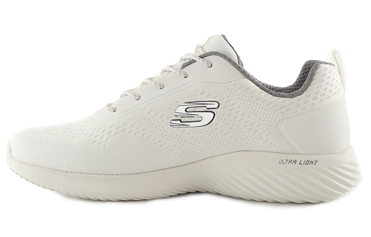 Skechers Bounder Fabric Low top Casual Shoes Men's White