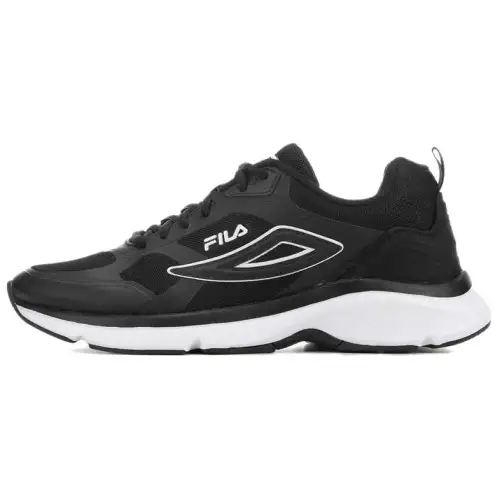 FILA Memory Skyrainer Comfortable Round Toe Low top Casual Shoes Men's Black