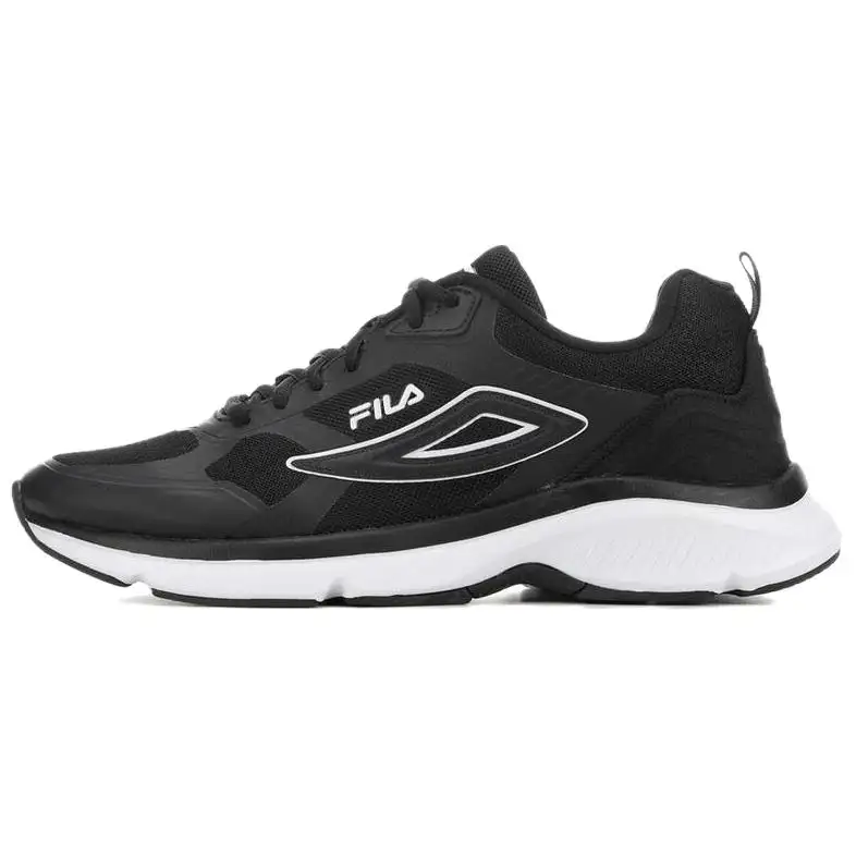 FILA Memory Skyrainer Comfortable Round Toe Low top Casual Shoes Men's Black