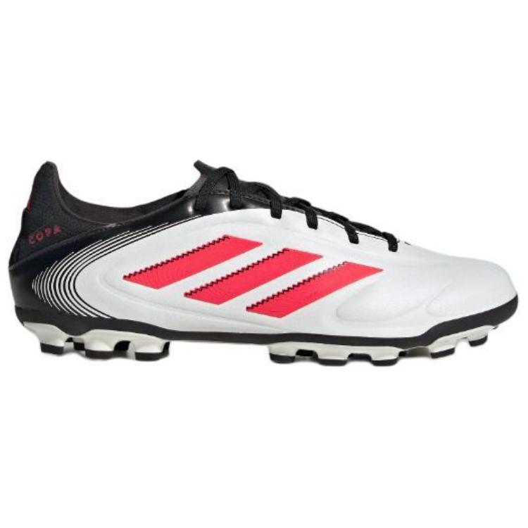 Adidas Copa Pure 3 AG Artificial Ground Slip Resistant Abrasion Resistant Soccer Shoes Unisex White Red Black