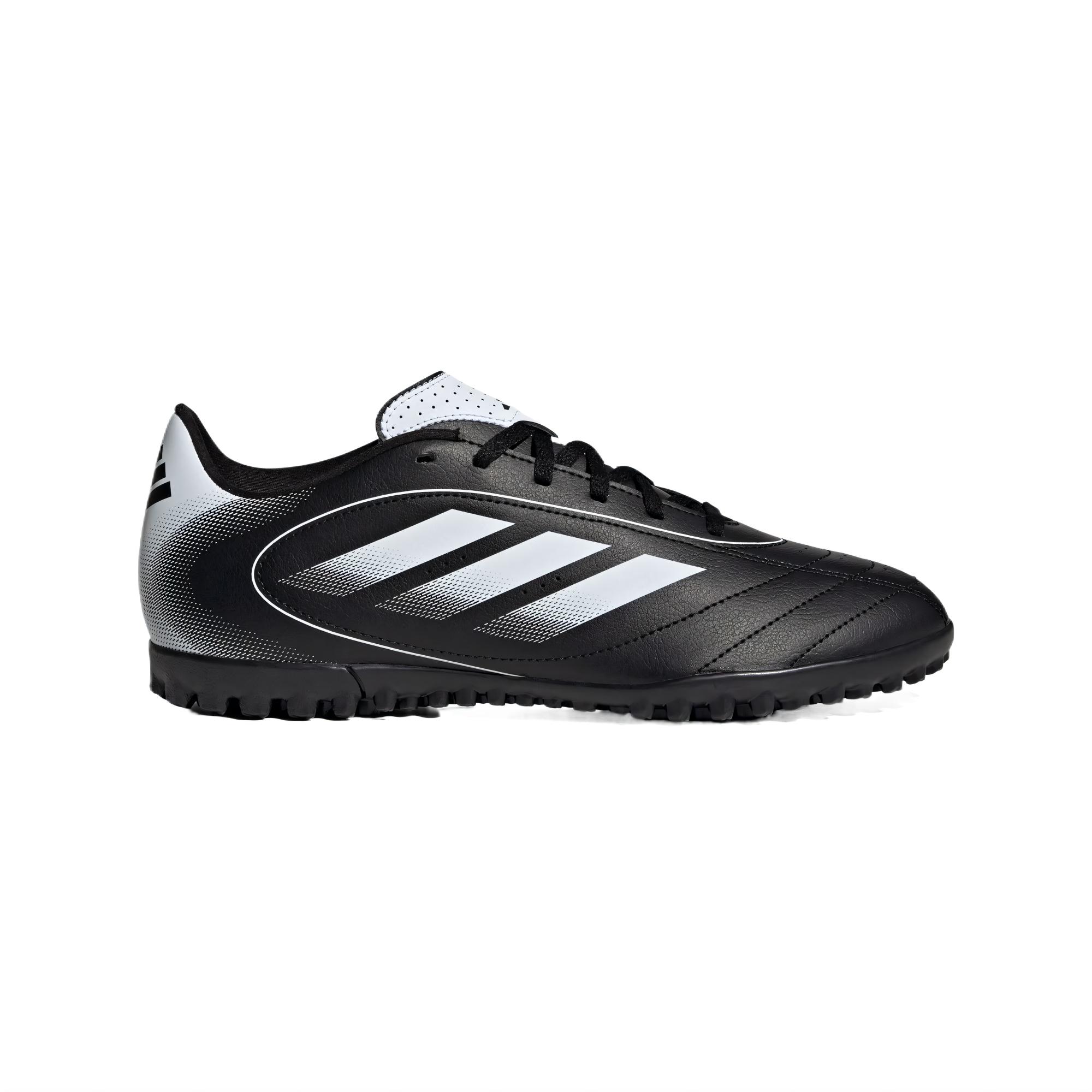 Adidas GOLETTO 9 TF Turf Abrasion Resistant Lightweight Wear resistant And Lightweight Soccer Shoes Unisex Black
