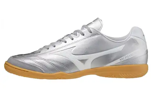 Mizuno Monarcida Artificial Turf IC/in Cushioning Soccer Shoes Men's Silver