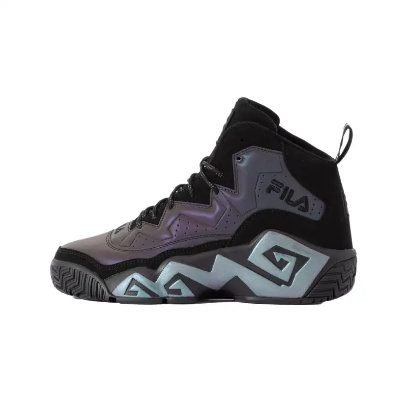 FILA Abrasion Resistant Mid top Casual Shoes Unisex Black