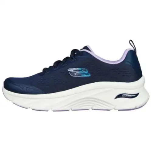 Skechers ARCH FIT D'LUX Comfortable Cushioning, Wear Resistant Low top Casual Shoes Women's Dark Blue