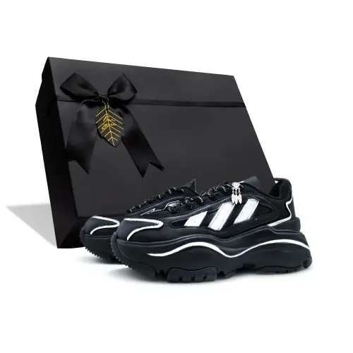 Adidas Originals OZGAIA Secret Silver Slip Resistant Abrasion Resistant Low top Casual Shoes Unisex Black Silver