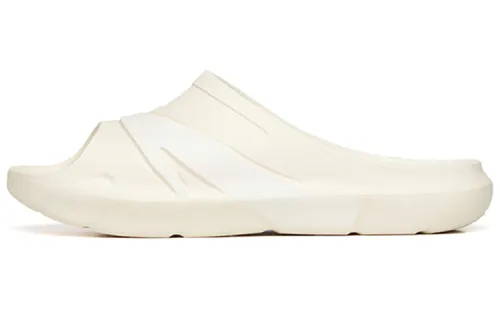 Anta C37 Series Slip Resistant Abrasion Resistant Slide Slippers Men's White