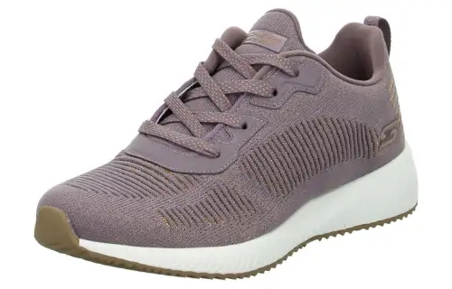 Skechers Bobs Squad Glam Low top Casual Shoes Women's Light Purple