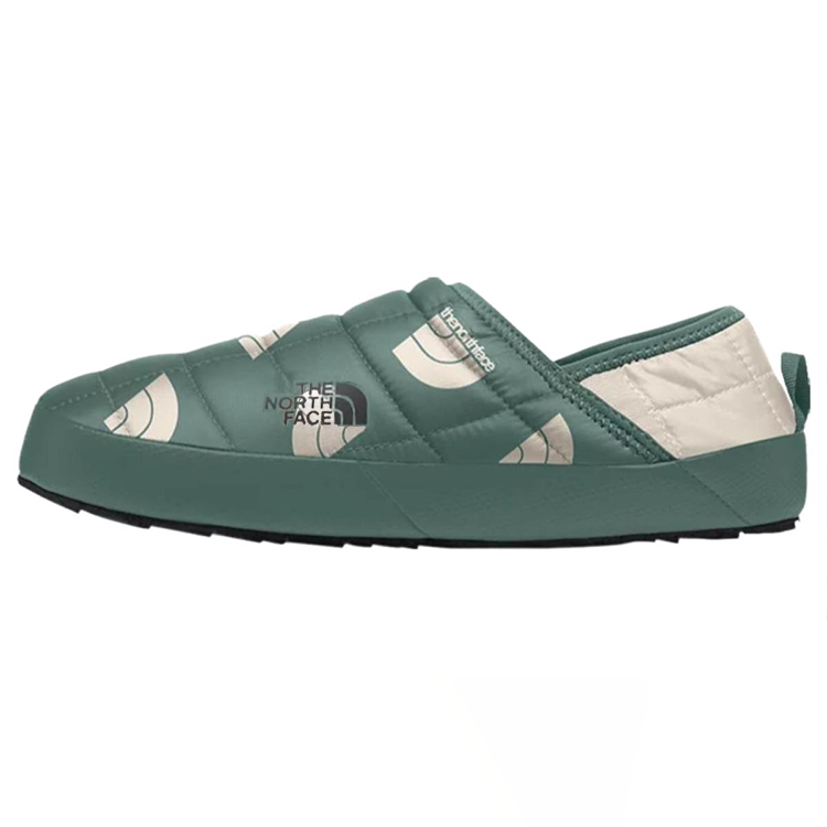 THE NORTH FACE Thermoball Traction Mule V 'Dark Sage Next Gen Logo Print Gardenia White' Women's