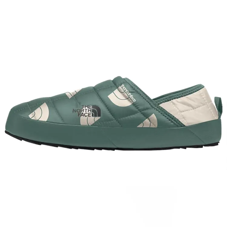 THE NORTH FACE Thermoball Traction Mule V 'Dark Sage Next Gen Logo Print Gardenia White' Women's