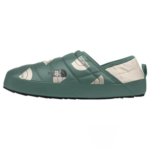 THE NORTH FACE Thermoball Traction Mule V 'Dark Sage Next Gen Logo Print Gardenia White' Women's