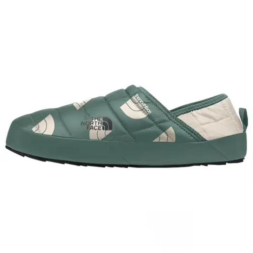 THE NORTH FACE Thermoball Traction Mule V 'Dark Sage Next Gen Logo Print Gardenia White' Women's