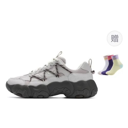FILA Low top Casual Shoes Women's Light Gray Purple