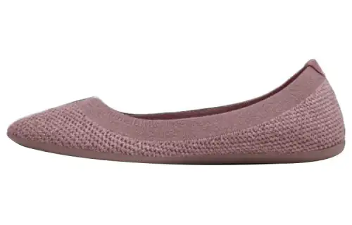Allbirds Tree Breezers Slip Resistant Low top Sports Casual Shoes Women's Dusty Pink