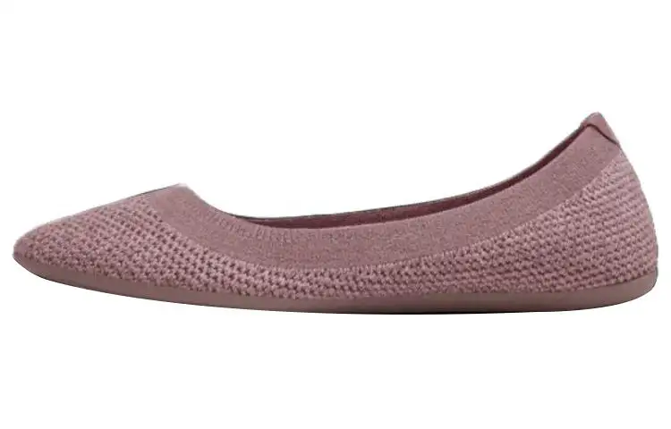 Allbirds Tree Breezers Slip Resistant Low top Sports Casual Shoes Women's Dusty Pink