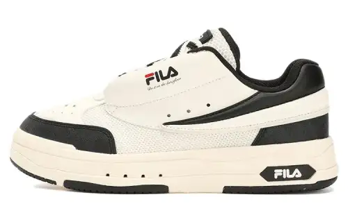 FILA Mix Low Skate Shoes 'Cream White Black' Women's