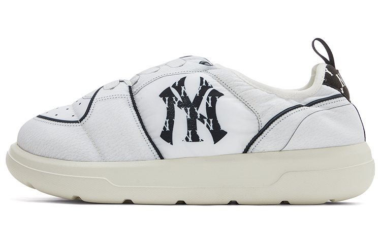 Унисекс кроссовки MLB Chunky Classic A FLEECE (белые)