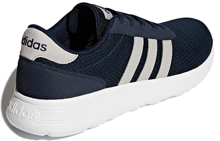 Кеды adidas neo Lite Racer (сине-серые) — фото 4