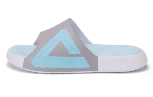 PEAK Taichi Quiet Slide Slippers Unisex Blue Gray