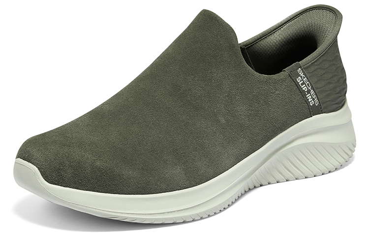 Skechers Ultra Flex 3.0 Hands Free Slip Ins Comfortable Low top Casual Shoes Men’s Brown