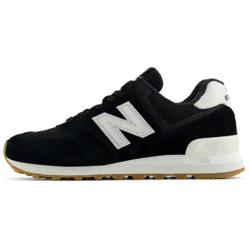 574 New Balance 'Black White Gum'