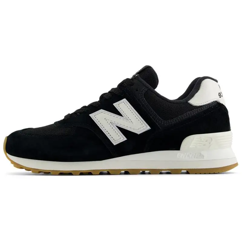 574 New Balance 'Black White Gum'