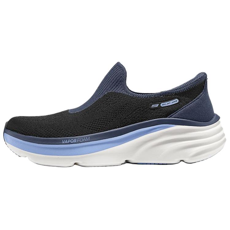 Skechers SPORT WOMENS Breathable Low top Casual Shoes Women’s Black Blue