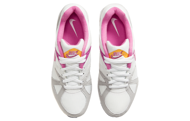 Женские кроссовки Nike Air Max Triax 91 "Red Violet" (бело-серо-фиолетовые) — Белый / серый / фиолетовый — фото 4