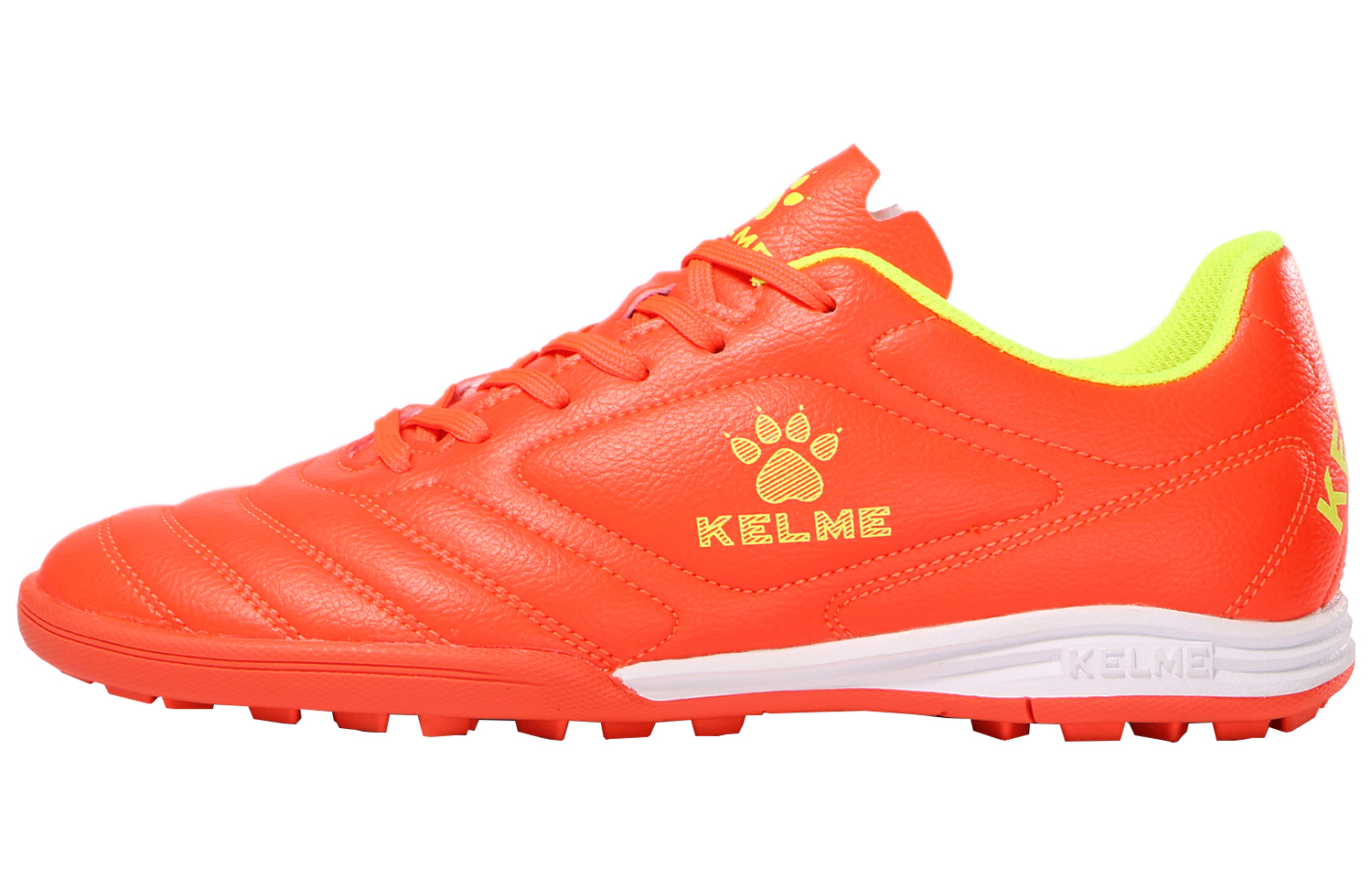 KELME Youth Training Collection TF Turf Artificial Turf Soccer Shoes Unisex Orange