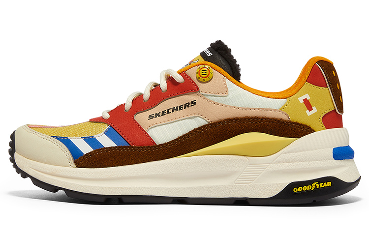 One Piece x Skechers Global Jogger Abrasion Resistant Abrasion Resistant Low top Casual Shoes Men's