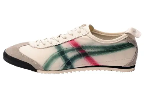 Onitsuka Tiger MEXICO 66 Deluxe Versatile Slip Resistant Abrasion Resistant Cushioning Low top Casual Shoes Unisex