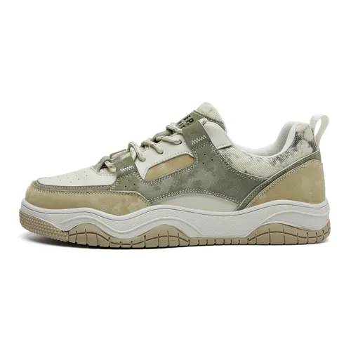 JEEP SPIRIT Lightweight Height Increasing Abrasion Resistant Breathable Slip Resistant Low top Casual Shoes Men's