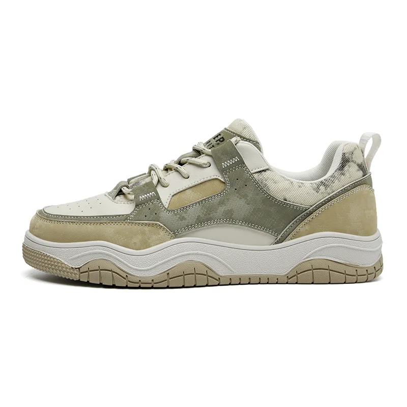 JEEP SPIRIT Lightweight Height Increasing Abrasion Resistant Breathable Slip Resistant Low top Casual Shoes Men's
