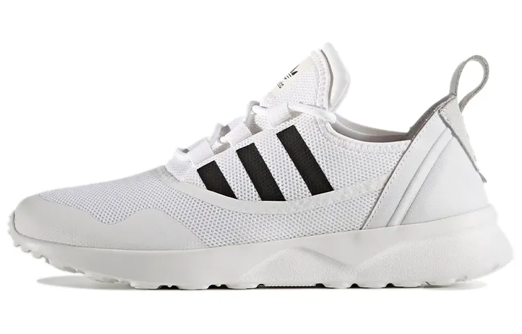 Adidas Originals ZX Flu Adv Virtue Mesh Breathable Low top Casual Shoes Women's Bright White
