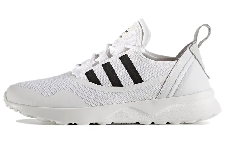 Adidas Originals ZX Flu Adv Virtue Mesh Breathable Low top Casual Shoes Women's Bright White