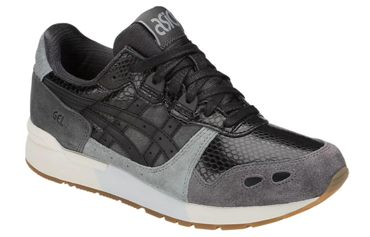 Женские кроссовки ASICS Gel-Lyte (черно-серые) — Чёрный / серый — фото 3