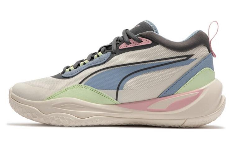 Кроссовки PUMA PUMA Playmaker (бело-сине-зеленые)