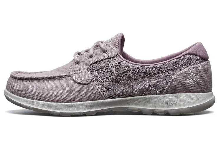 Skechers GO WALK Lite Casual Shoes Women's Low Top Light Cameo Brown