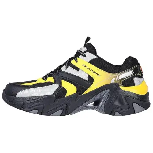 TRANSFORMERS x Skechers Stamina V3 Comfortable Low top Casual Shoes Men's Black Yellow