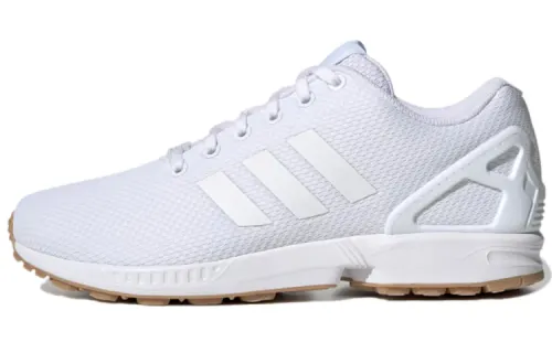 Adidas Originals ZX Flu Slip Resistant And Breathable Low top Casual Shoes Men's White