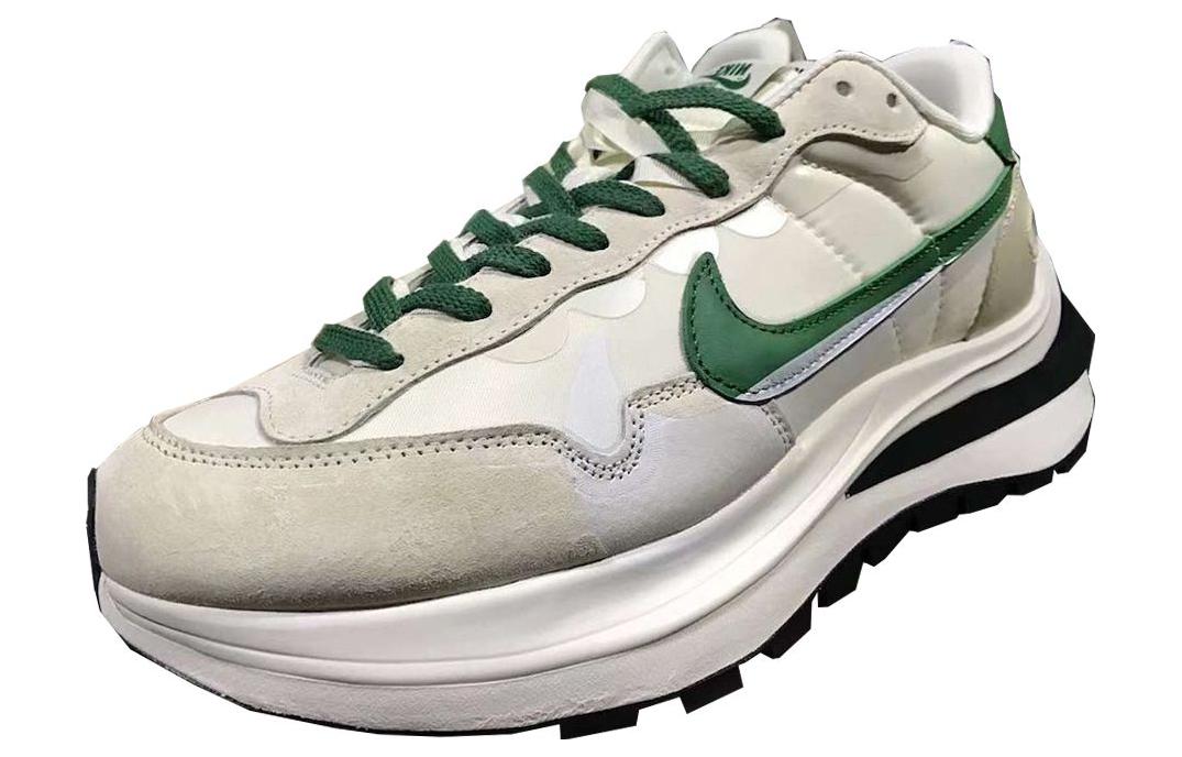 Sacai x Nike LDWaffle 'Gorge Green' Cushioning, Wear Resistant Low top Casual Shoes Men's Green