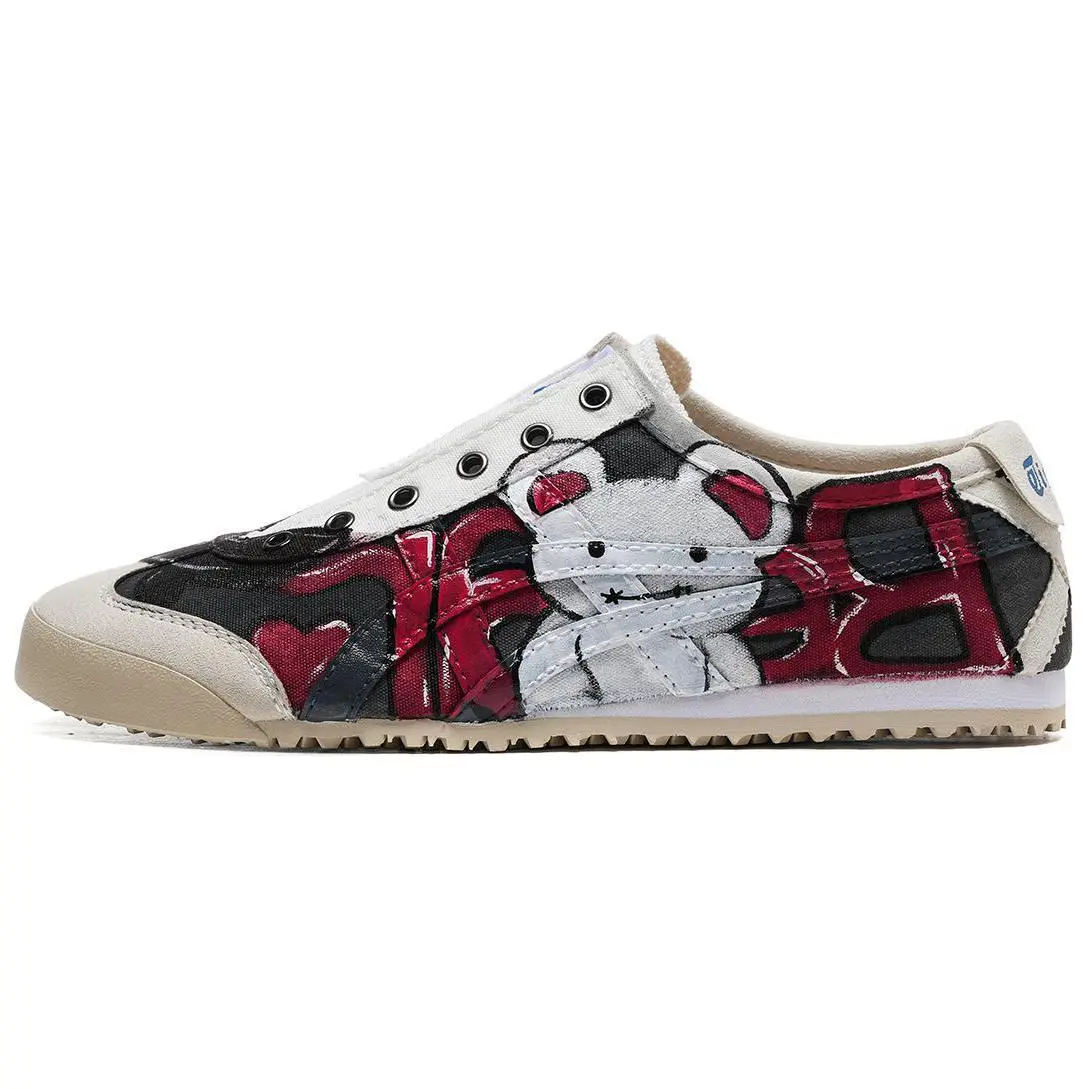 Onitsuka Tiger MEXICO 66 Cute Mouse Cartoon Slip Resistant, Abrasion Resistant, Lightweight