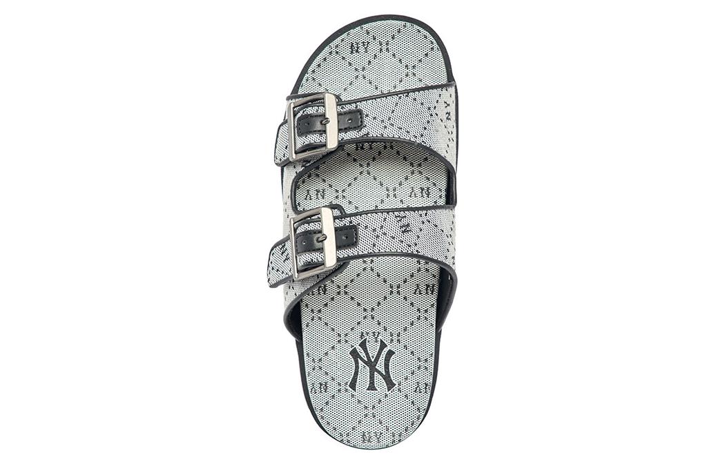 MLB Sandal Slide Slippers Unisex Gray Black