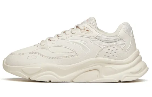 Anta Cushioning Slip Resistant Abrasion Resistant Low top Sports Casual Shoes Women's Mud Gray